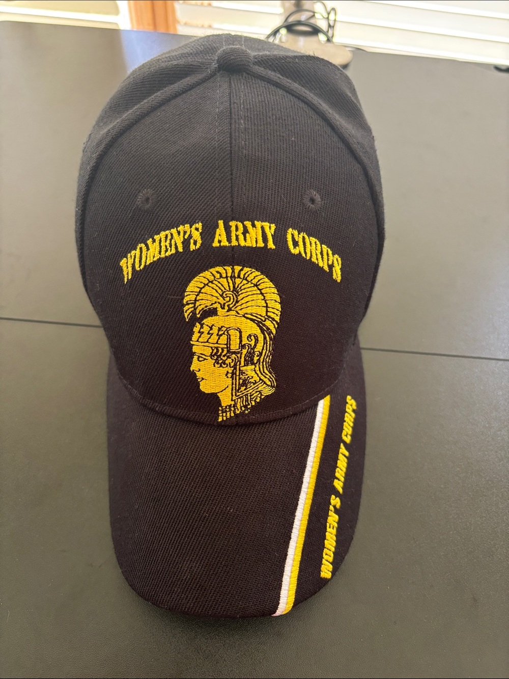Women’s Army Corps Black Ball Cap